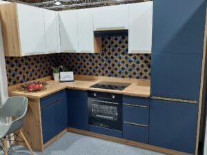 Glamour blue i white