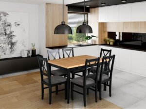 Stół Max 5P krzesło Nilo 10