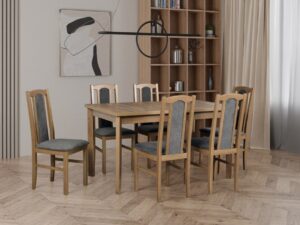 Stół Modena 1P krzesło Bos 7