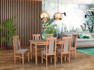 Stół Modena 1P krzesło Nilo 2