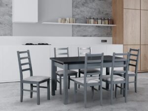 Stół Modena 1 XL krzesło Nilo 8