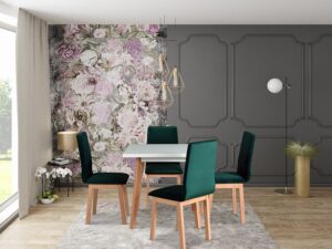 Stół Oslo 1L krzesło Hugo 5