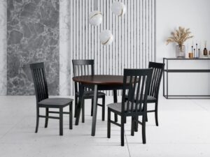 Stół Oslo 4 Krzesło Milano 2