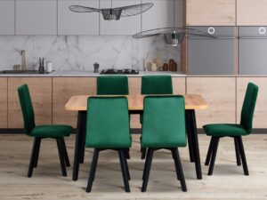 Stół Oslo 6 krzesło Hugo 2