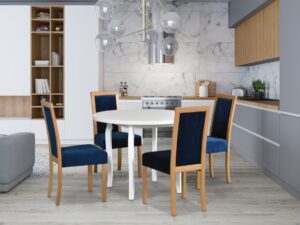 Stół Poli 3 krzesło Roma 3