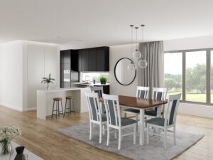 Stół Wenus 2S krzesło Milano 8