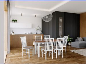 Stół Wenus 2S krzesło Milano 1