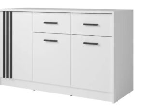 CANADA CD-24 komoda BIAŁY (uchwyty