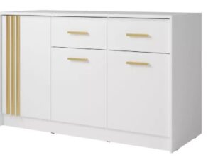 CANADA CD-25 komoda BIAŁA (uchwyty